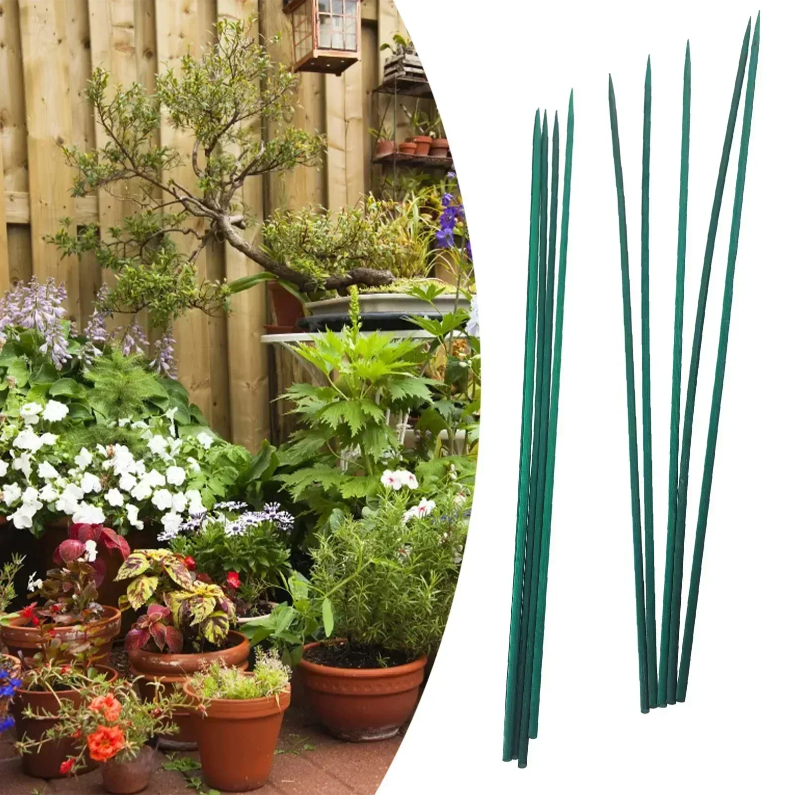 Gardening Tools Wooden - 10 pz 40 cm Palo Per