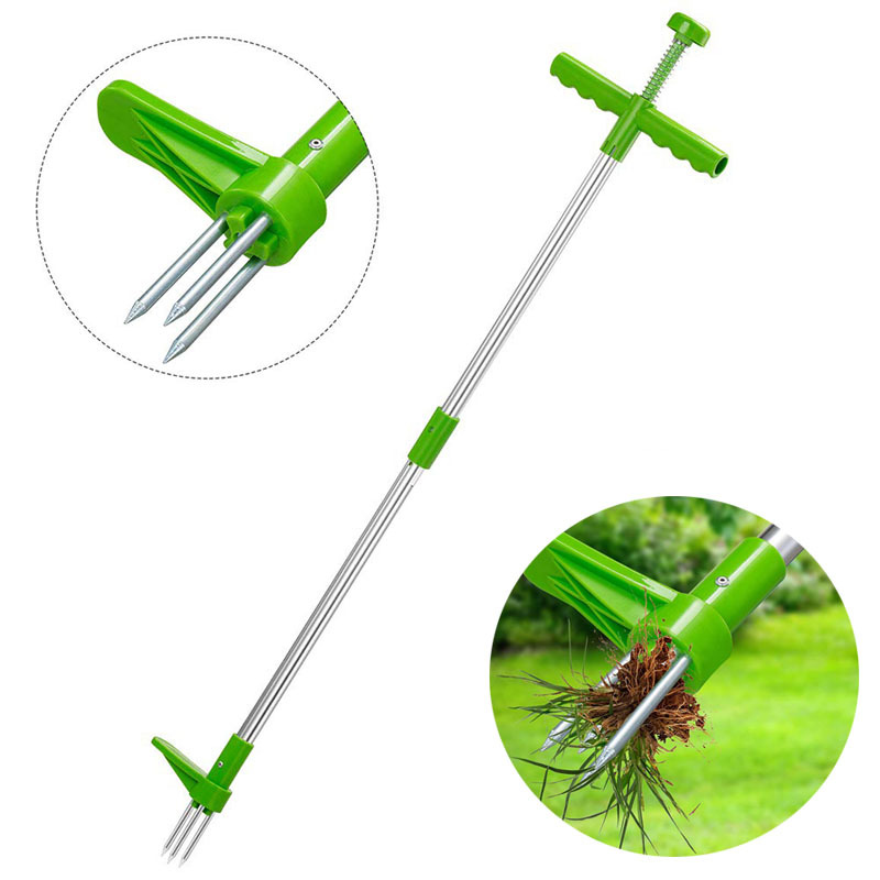Weed Puller - Estrattore di erbacce portatile con manico