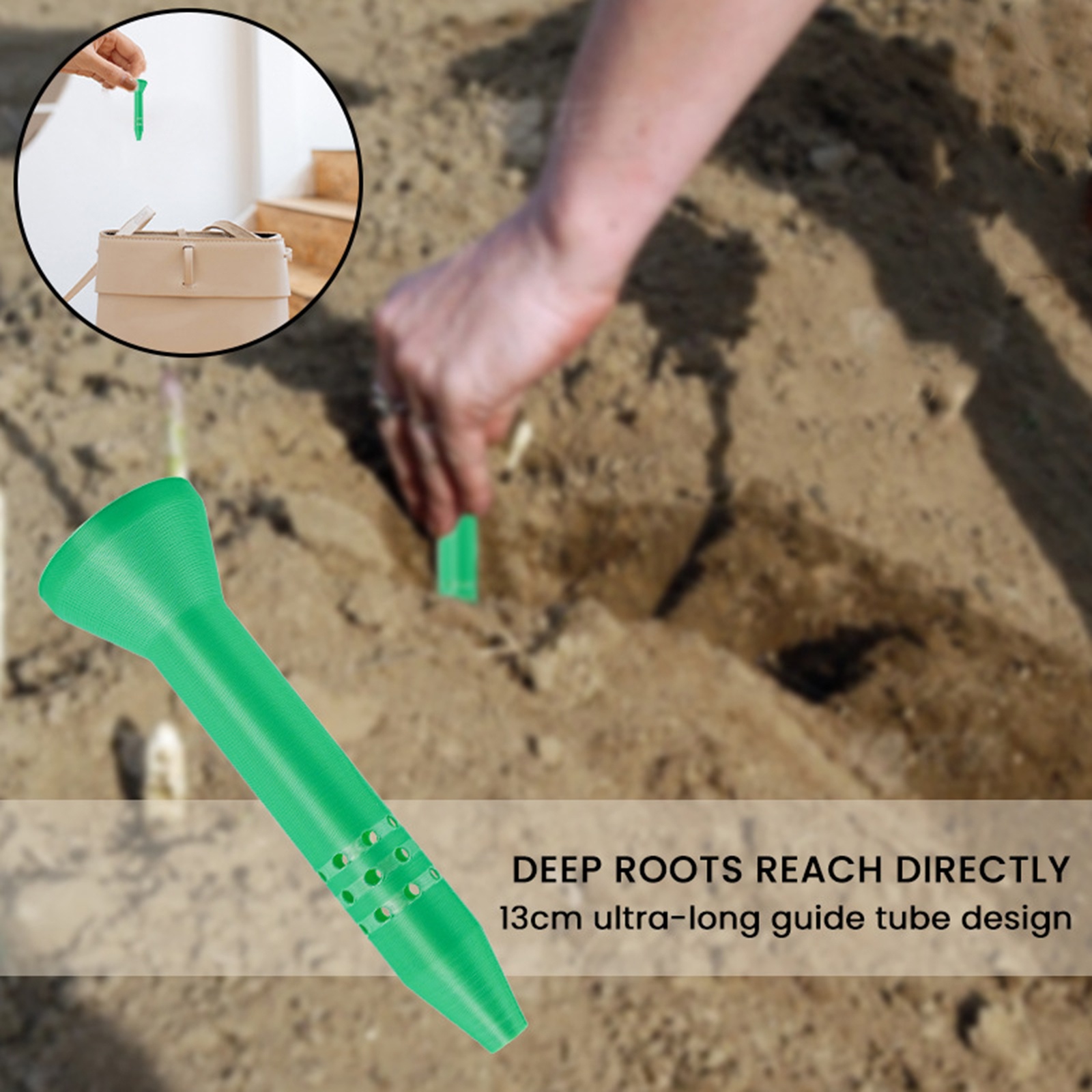 Root Watering Spike - Imbuto in Plastica per Irrigazione da