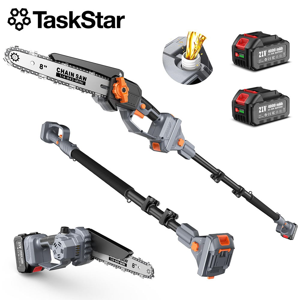 Gardening Tools Brands - TaskStar Sega da Potatura Estensibile 8