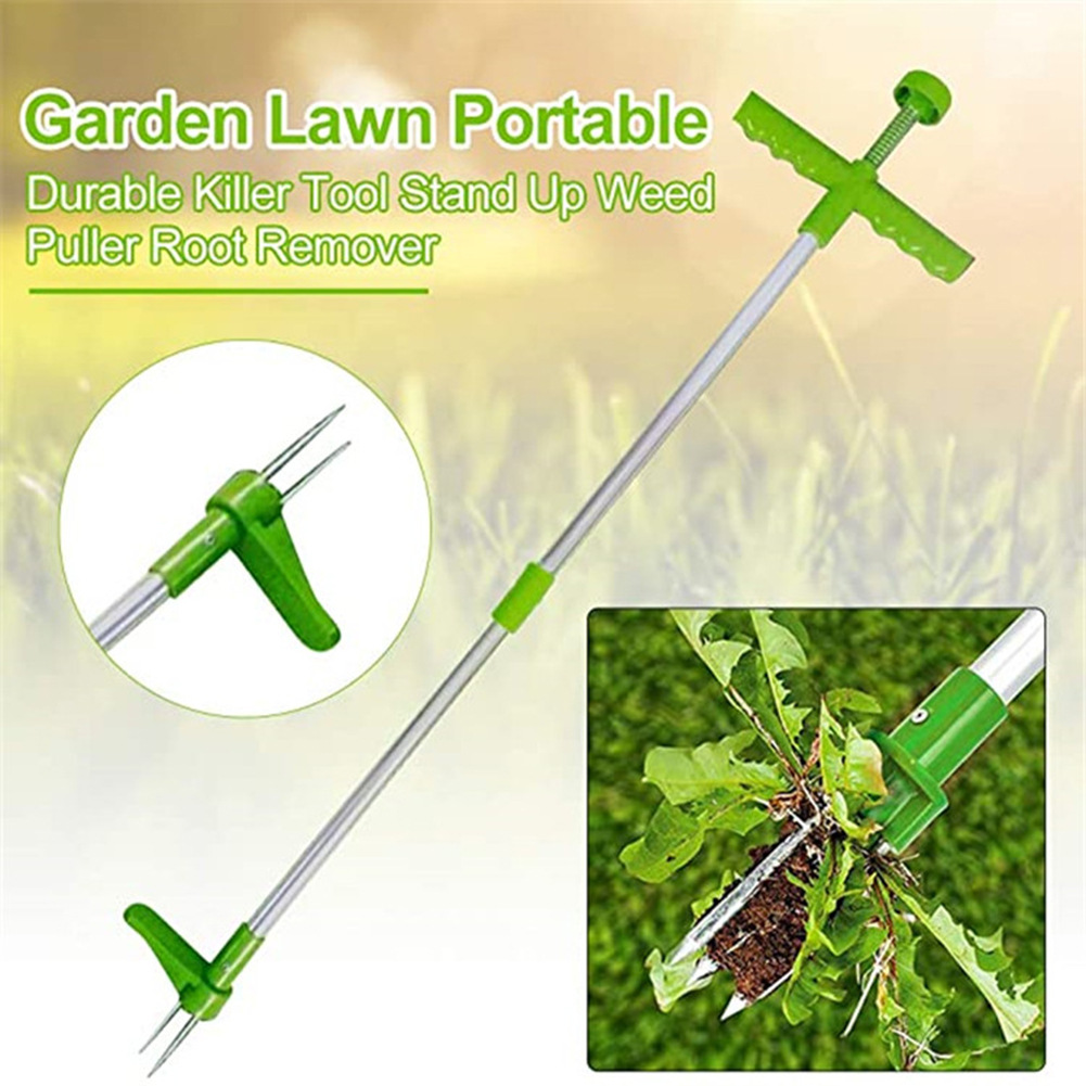 Weed Puller - Estirpatore di erbacce, tubo in alluminio,