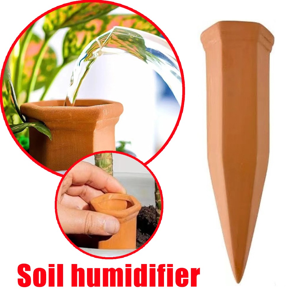 Root Watering Spike - Dispositivo di irrigazione automatico in terracotta,