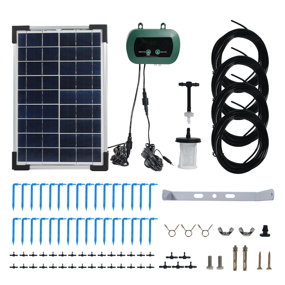 Drip Irrigation Kit - Attrezzatura per Idroponica Solare, Pompe a