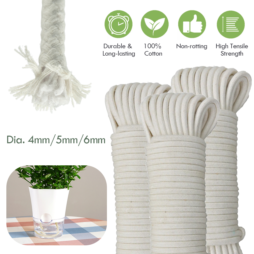Root Watering Spike - 4/5/6mm autoirrigante cotone stoppino cavo piante
