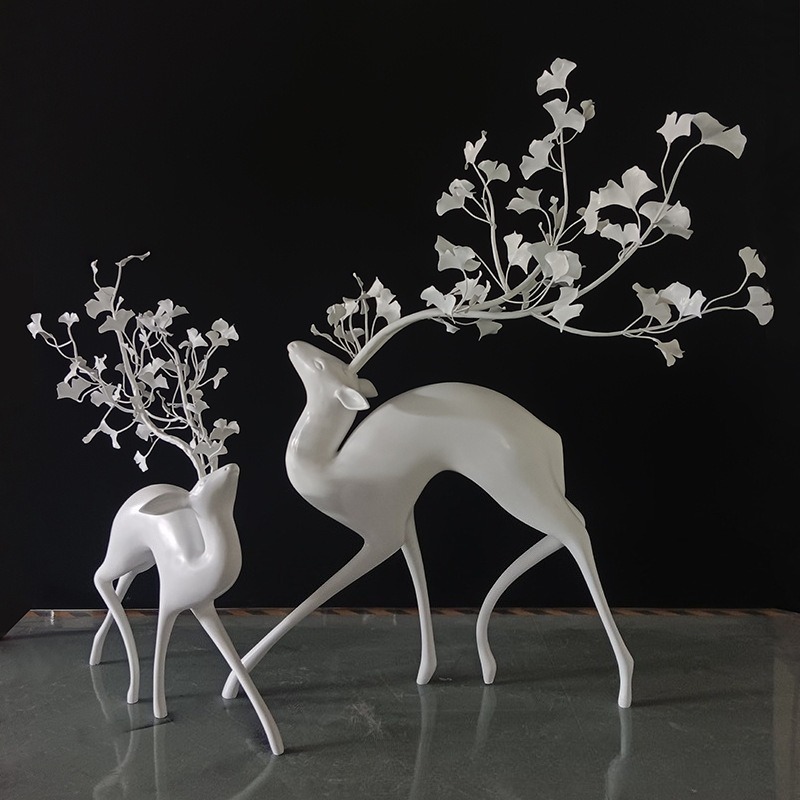 Scultura di cervo in metallo,  - Gardening Tools Sketch recensione e prezzo