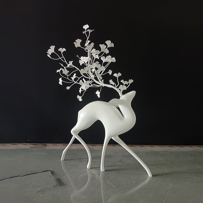 Scultura di cervo in metallo,  - Gardening Tools Sketch recensione e prezzo
