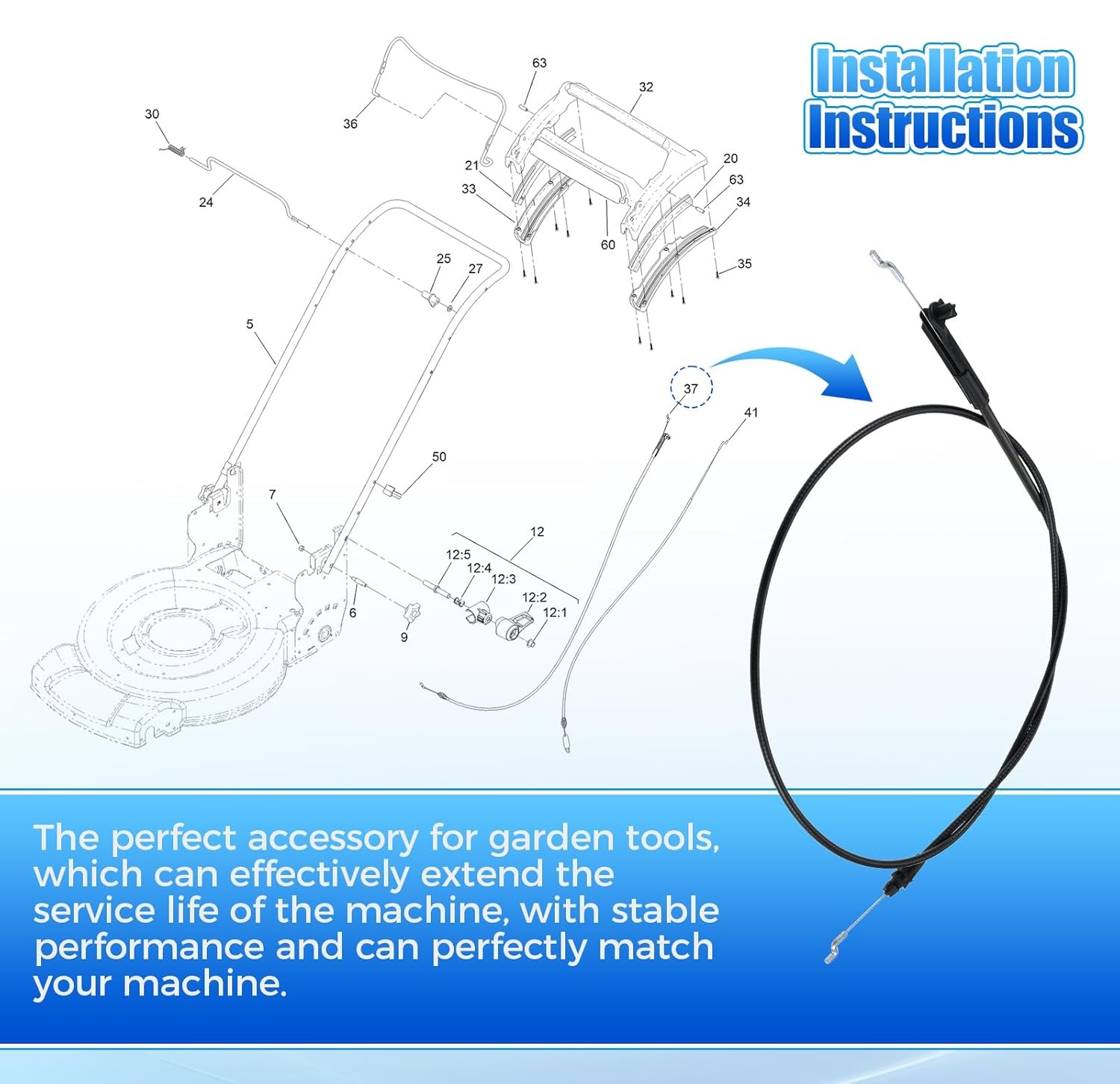 Cavo freno PP B&S 139-6594 per - Gardening Tools B&Q recensione e prezzo