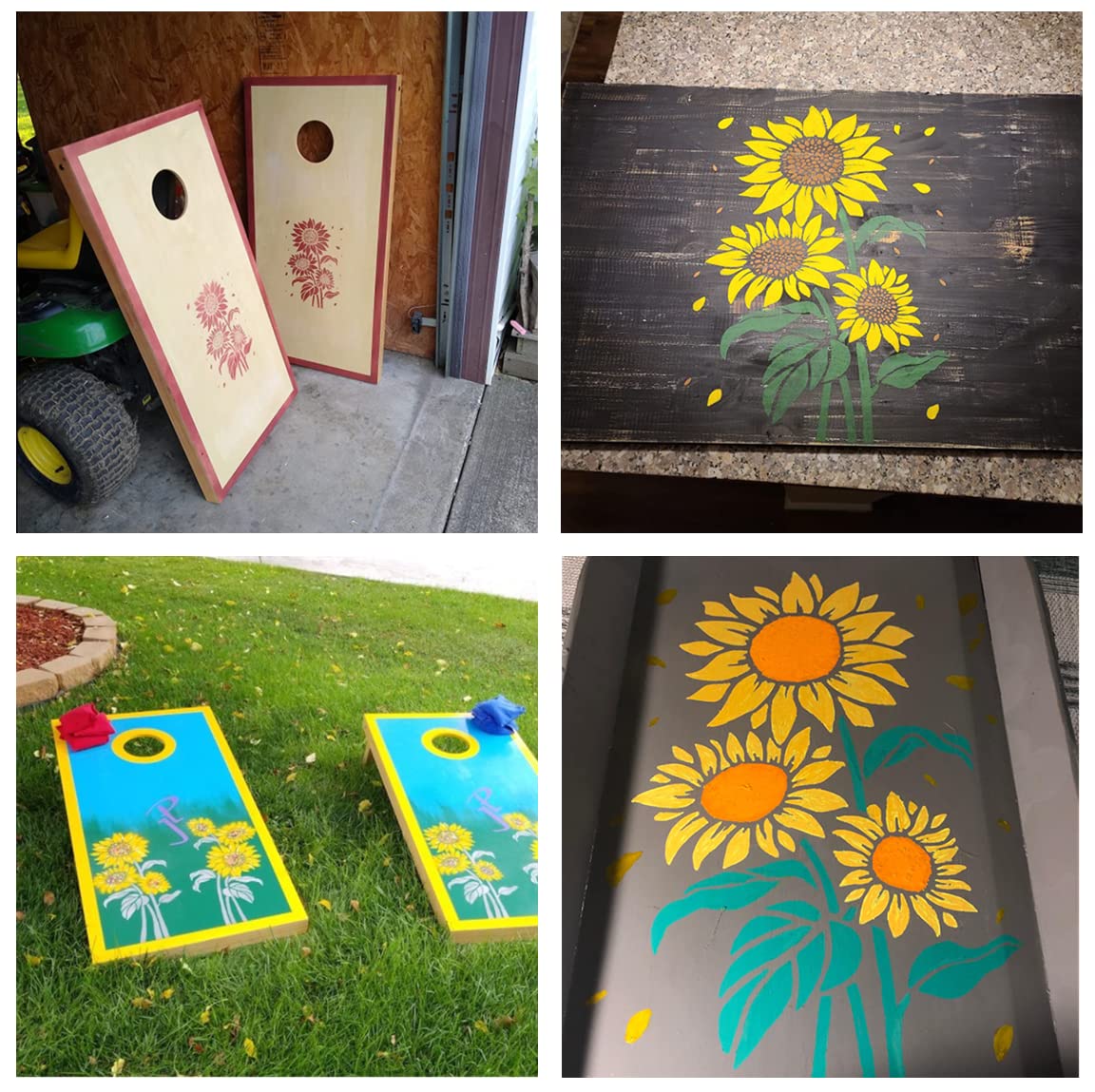 Modello di pittura di girasole - Gardening Tools Sketch recensione e prezzo