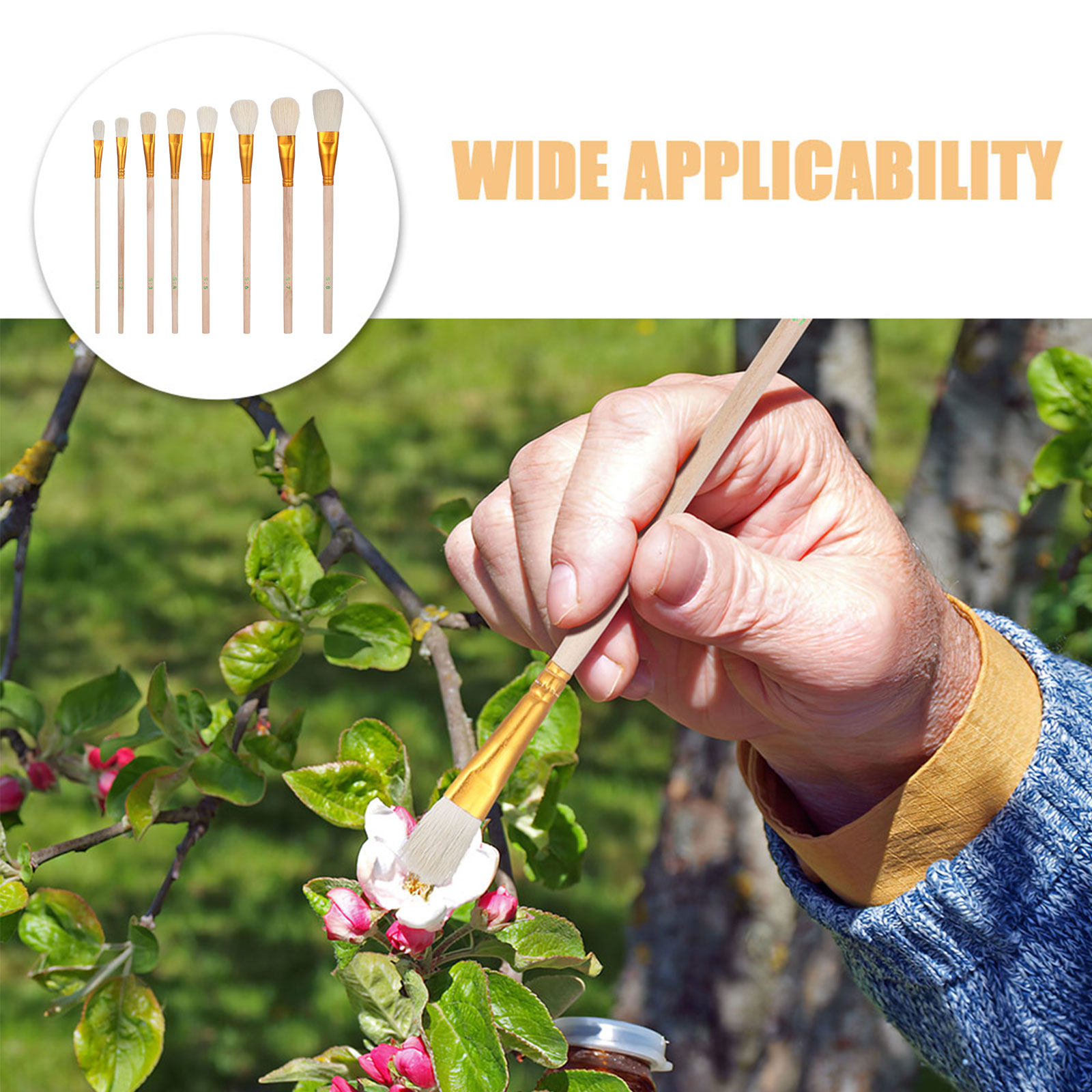 Kit di 16 Pennelli per Impolli - Gardening Tools Vegetables recensione e prezzo
