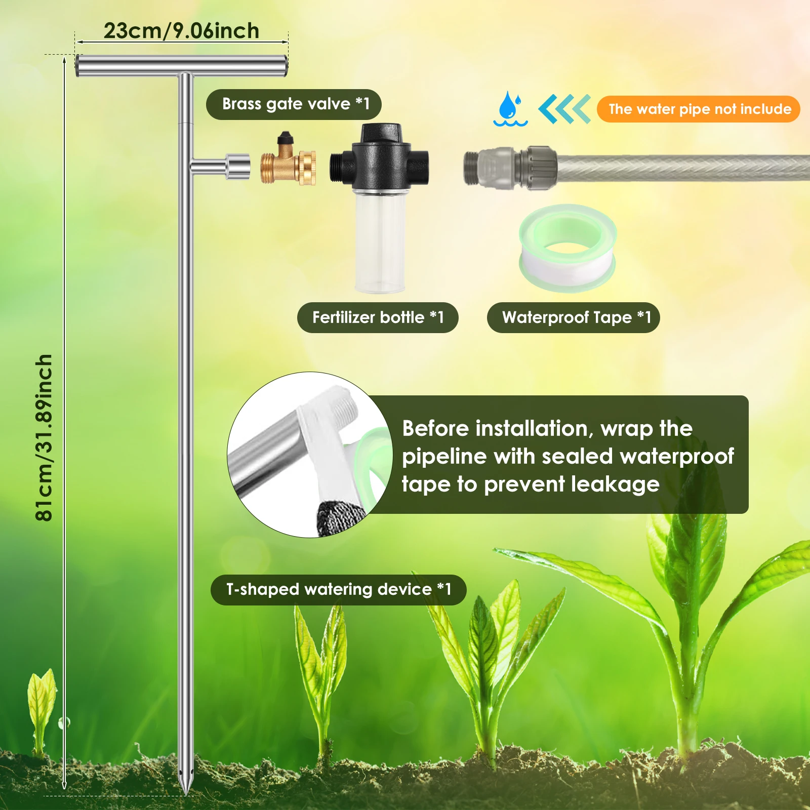 Strumento per Irrigazione Radi - Root Watering Spike recensione e prezzo