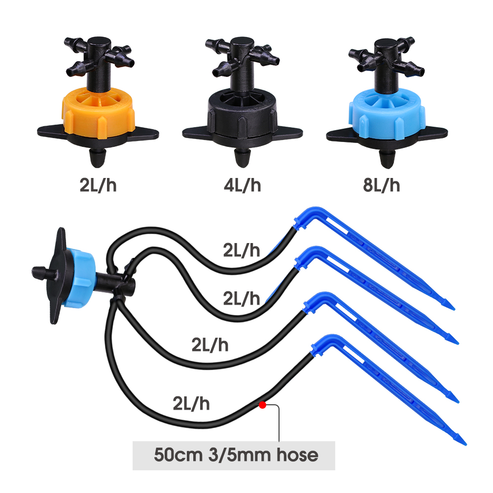 10Set 2/4/8L/H Set di gocciola - Root Watering Spike recensione e prezzo